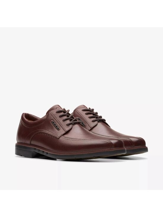 Clark Men\'s Un Kenneth Way Oxford Brown Size 8 NEW